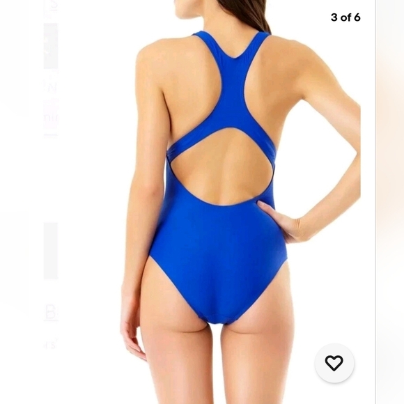 BUNDLE ONLY: No Boundaries Juniors Red White And Bae One Piece Swimsuit Royal L - Picture 2 of 8